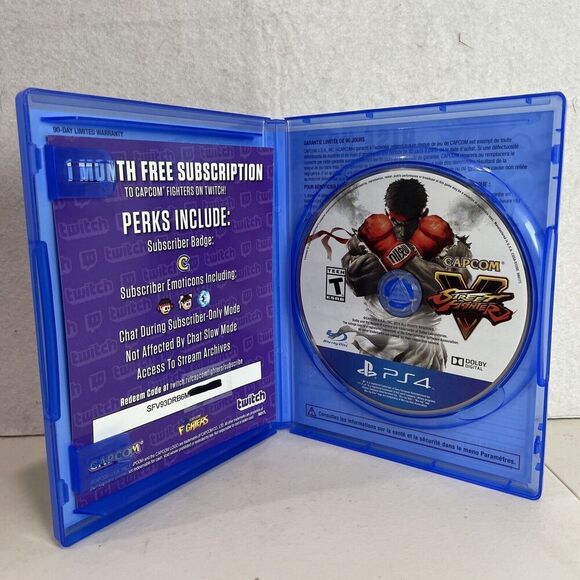 Capcom Street Fighter V Video Game Sony PlayStation 4 PS4 Console Exclusive 2016 - Picture 4 of 5